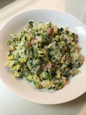 ほうれんそうと卵のまるでチャーハン