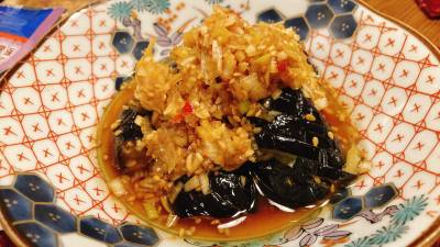 揚げなすの中国風南蛮漬け