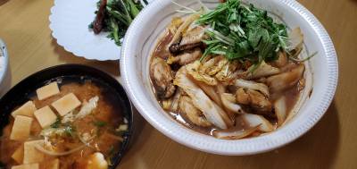 白菜とかきのオイスターソース炒め