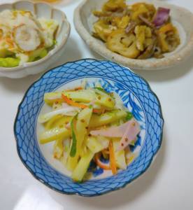 新たま・新じゃがのシャキシャキサラダ