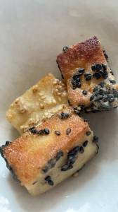 高野豆腐の利休揚げ