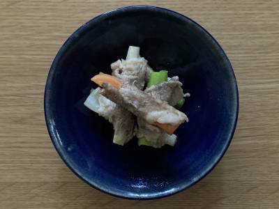 春野菜の豚肉巻き焼き