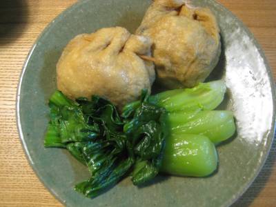 切り干し大根のきんちゃく煮