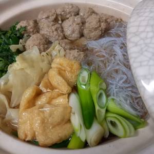 豚だんご鍋