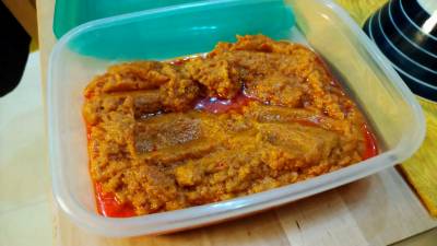 ピリ辛ごまみそだれ