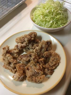 豚こまのから揚げ