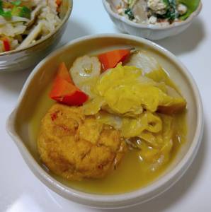 がんもどきの含め煮