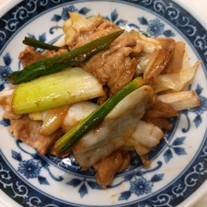 豚肉みそいため