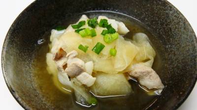 豚バラとひらひら大根のサッと煮