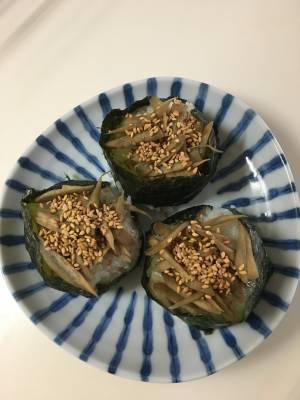 きんぴらのおにぎり