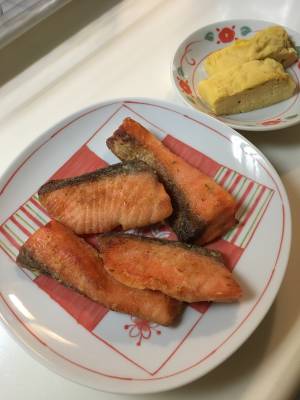 さけのみそ漬け揚げ