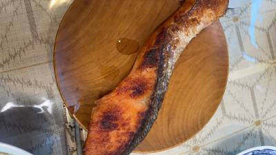 さけのみそ漬け揚げ