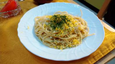 レモンのパスタ