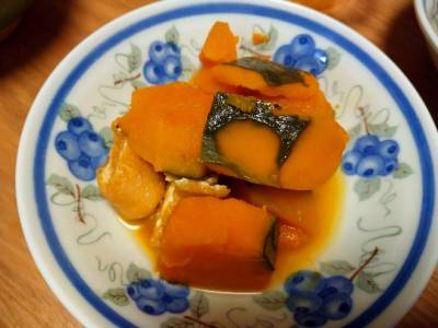 かぼちゃの煮つけ