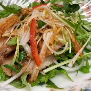 あじのごま油焼き