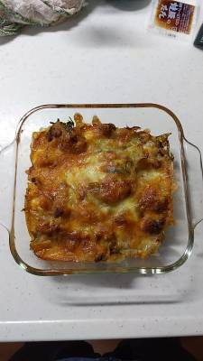 ミートソースのドリア