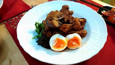 手羽元のコーラ煮 エスニック風味