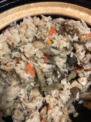 五目炊き込みご飯