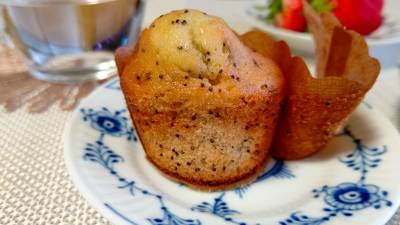 レモンポピーシードマドレーヌ