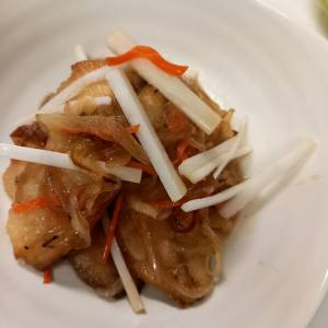 あじの南蛮漬け