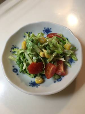 ごま風味のコールスロー