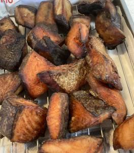 さけのみそ漬け揚げ