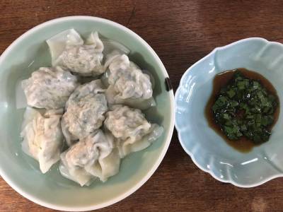 たっぷりれんこん水ギョーザ