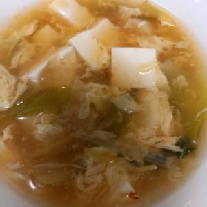 帆立てのトロトロ湯豆腐