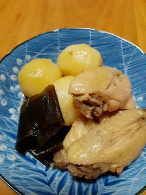 新じゃがいもの煮物