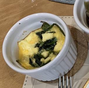 ほうれんそうのキッシュ