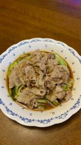 春キャベツの豚しゃぶ煮