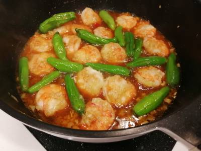 さっぱり！ 和風えびチリ