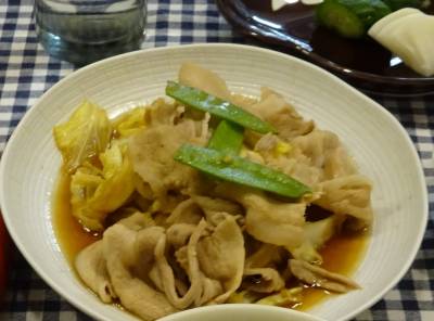 春キャベツの豚しゃぶ煮