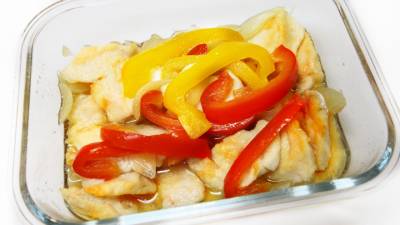 鶏むね肉のピクルス南蛮漬け