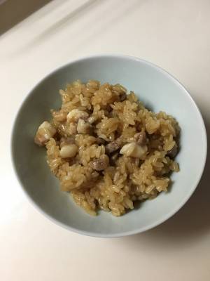 豚肉としょうがのおこわ