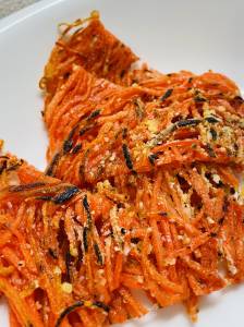 にんじんのガレット