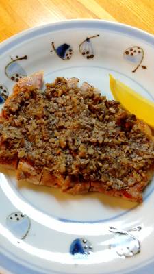 ポークソテー きのこソース