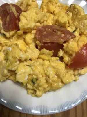 チーズ入りふわふわ卵