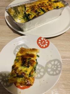 ほうれんそうのキッシュ