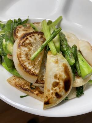 かぶのオイル蒸し煮