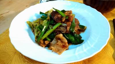 春キャベツの回鍋肉(ホイコーロー)