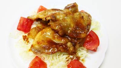 せん切り春キャベツのポークジンジャー