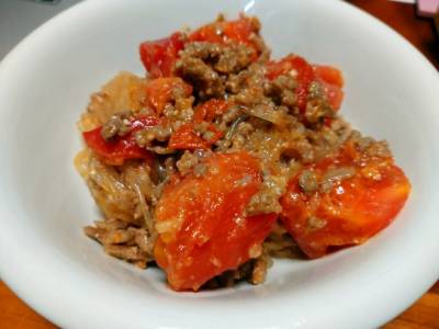 トマト春雨タンタン