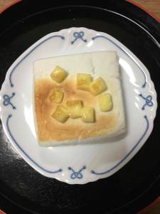 はんぺんのしらすチーズ焼き