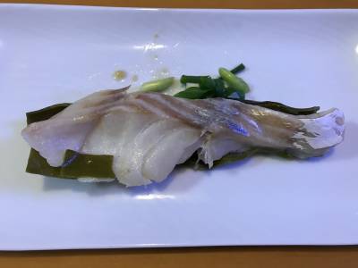 たらの昆布バター蒸し