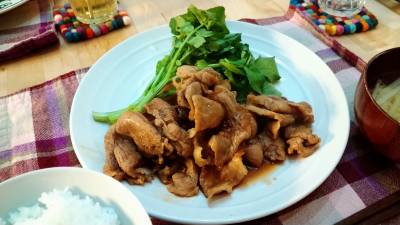 マーマレードしょうゆ焼き