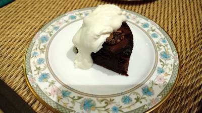 とろけるチョコケーキ