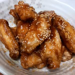手羽の甘辛揚げ