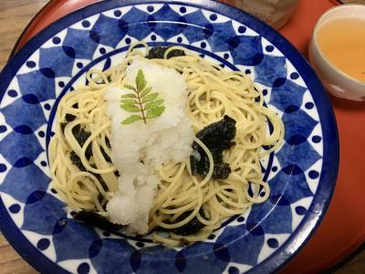 さわらのソテー のり柚子こしょうソース