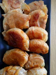 新たまねぎの豚肉巻き